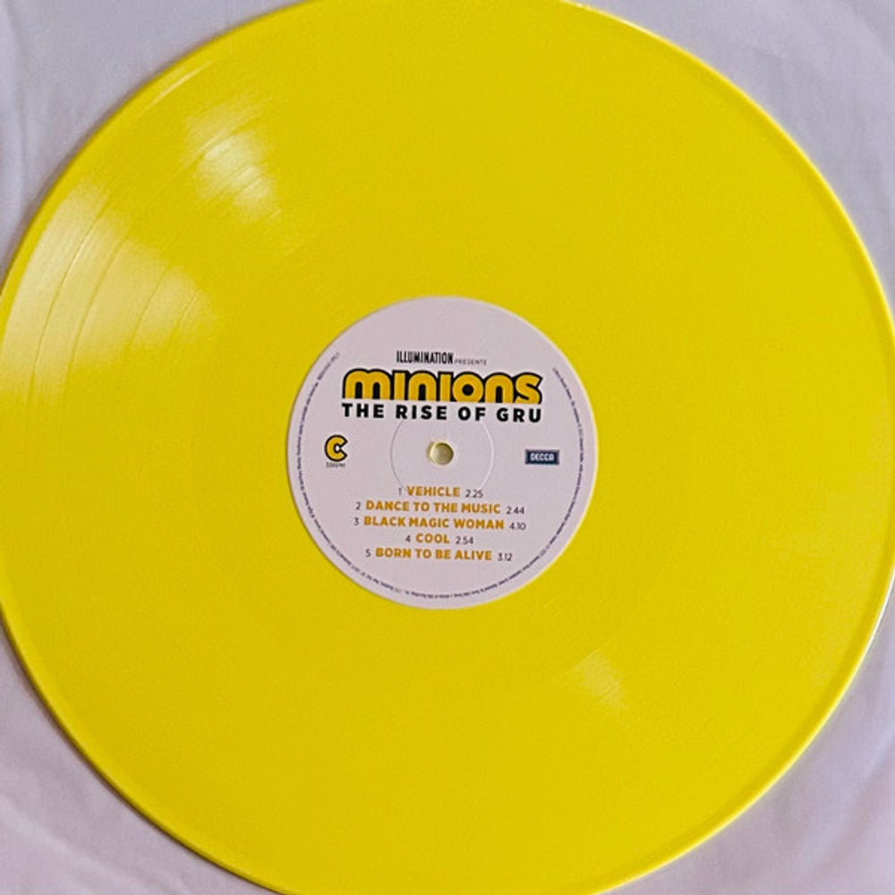 Image 2: Minions: The Rise Of Gru / Various (Wm) (Colv) – Minions: The Rise Of Gru / Various (Colored, Ylw LP Vinyl) Vinyl LP | Relix