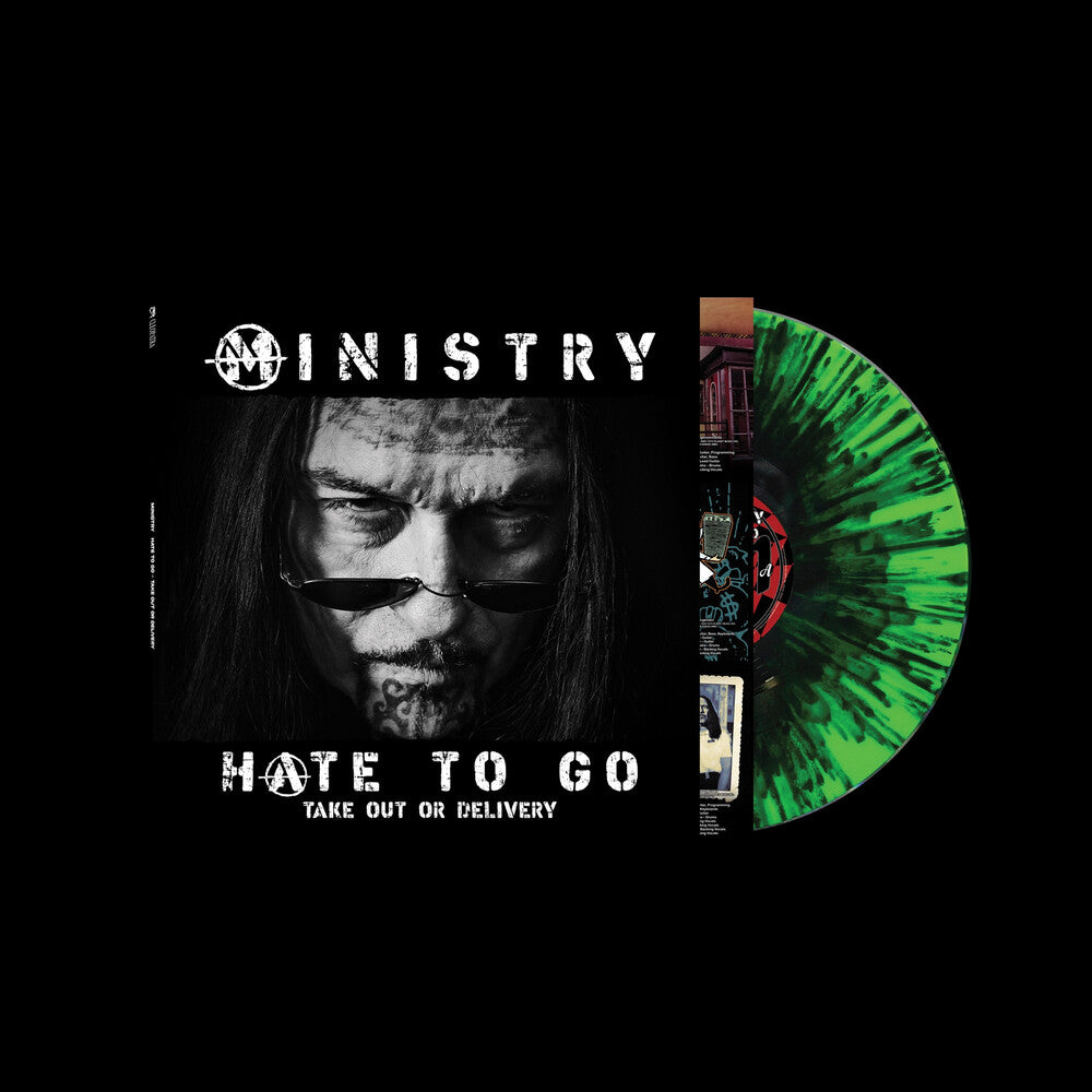 Ministry – Hate To Go - Take Out Or Delivery (Black/Green Splatter LP Vinyl)
