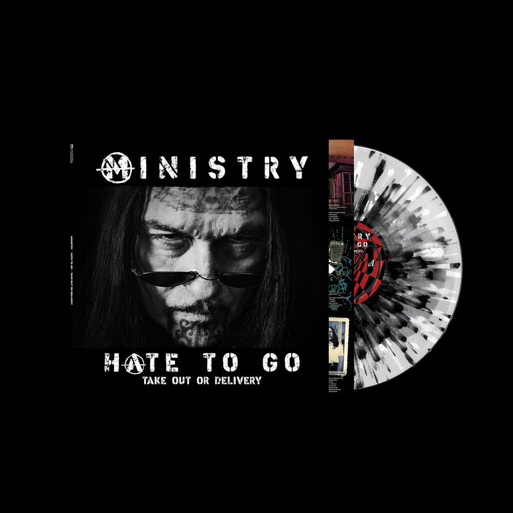 Ministry – Hate To Go - Take Out Or Delivery (Black/Silver Splatter LP Vinyl)
