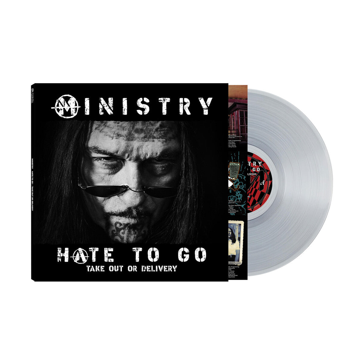 Ministry – Hate To Go - Take Out Or Delivery (Clear LP Vinyl)