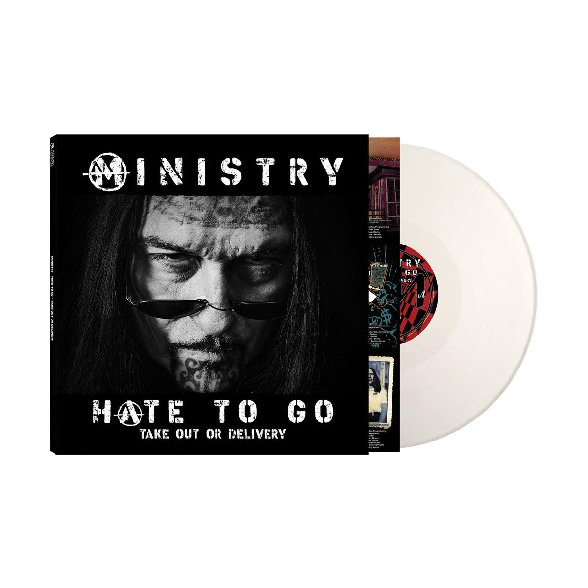Ministry – Hate To Go - Take Out Or Delivery (White LP Vinyl)