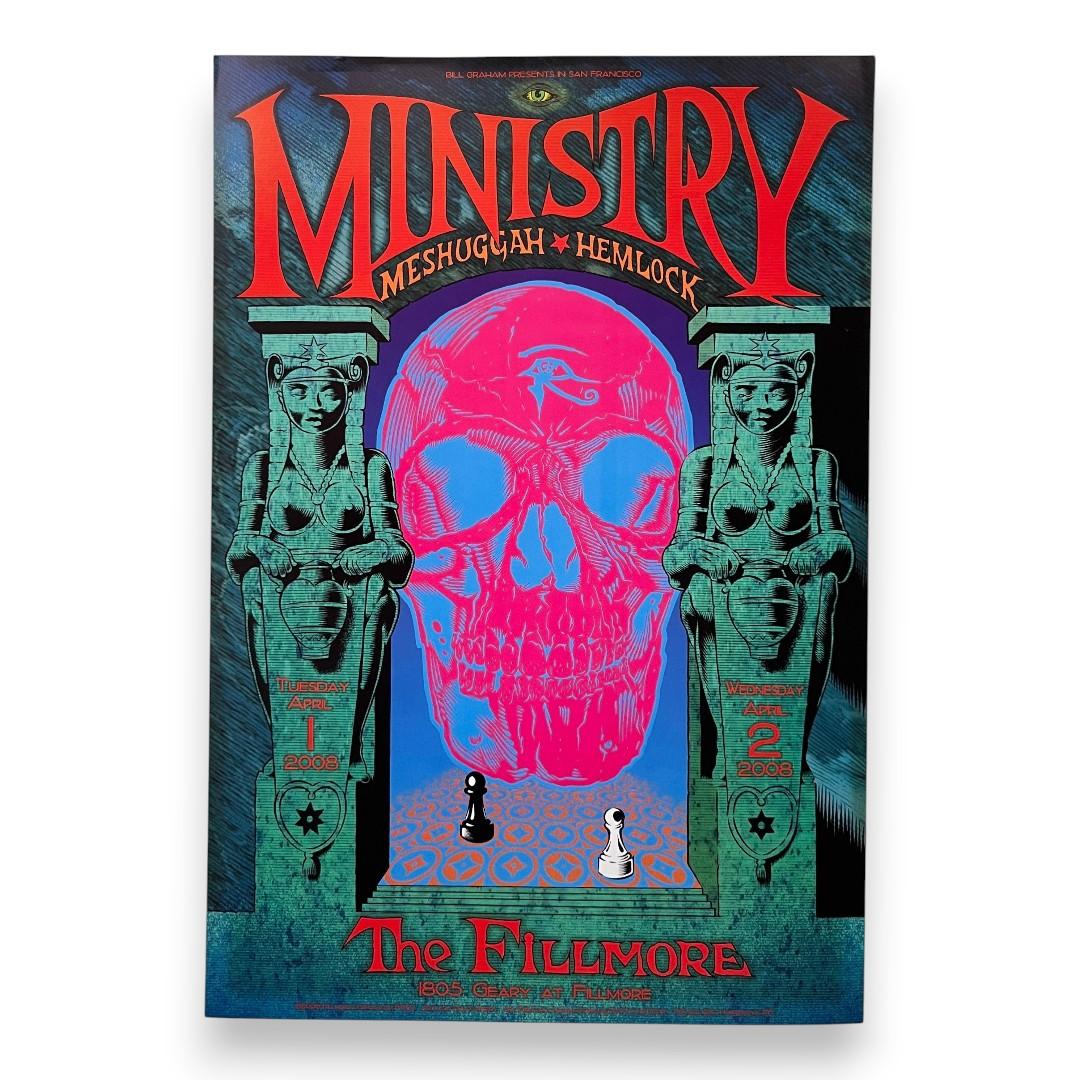 Ministry, Meshuggah, Hemlock – The Fillmore, San Francisco (Apr 1–2, 2008) by Chuck Sperry