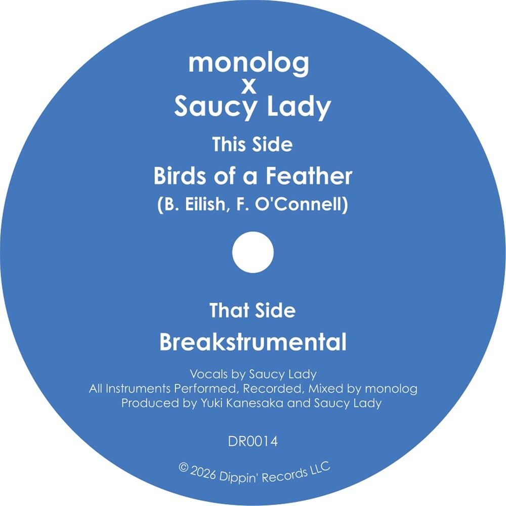 Monolog & Saucy Lady – Birds Of A Feather (7" Vinyl)