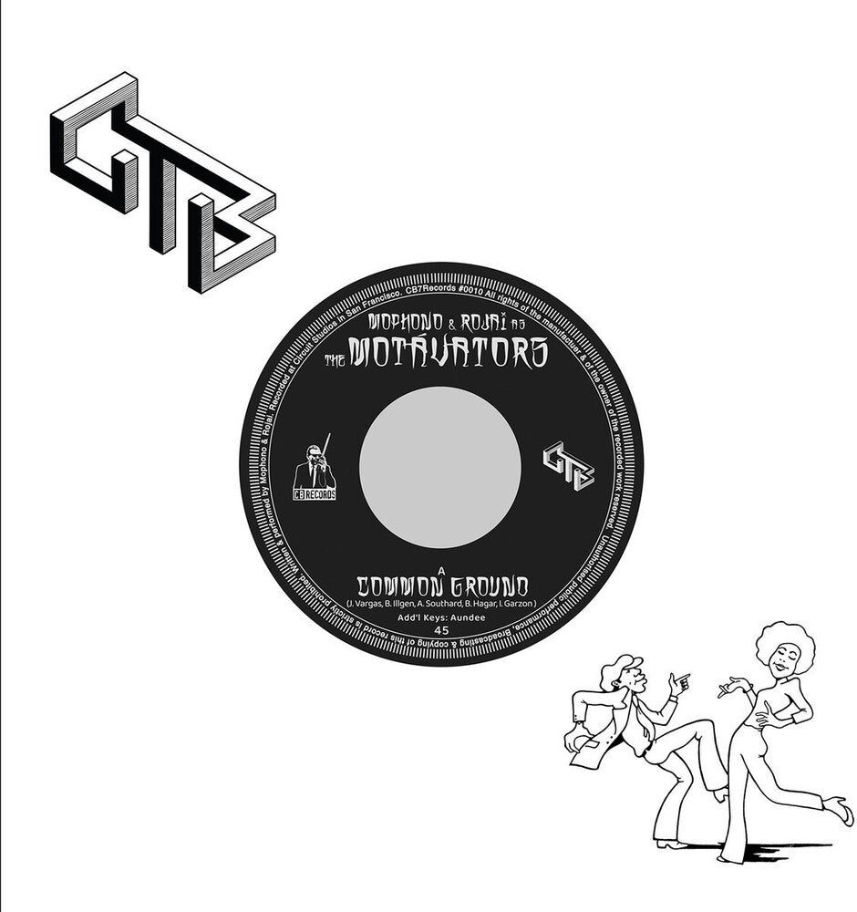 Mophono and Rojai as The Motavators – Common Ground (7" Vinyl)