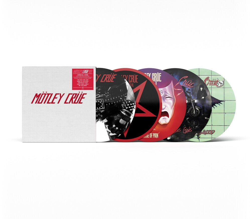 Motley Crue – Crucial Crue - 45th Anniversary (Picture Disc 5-LP Vinyl)