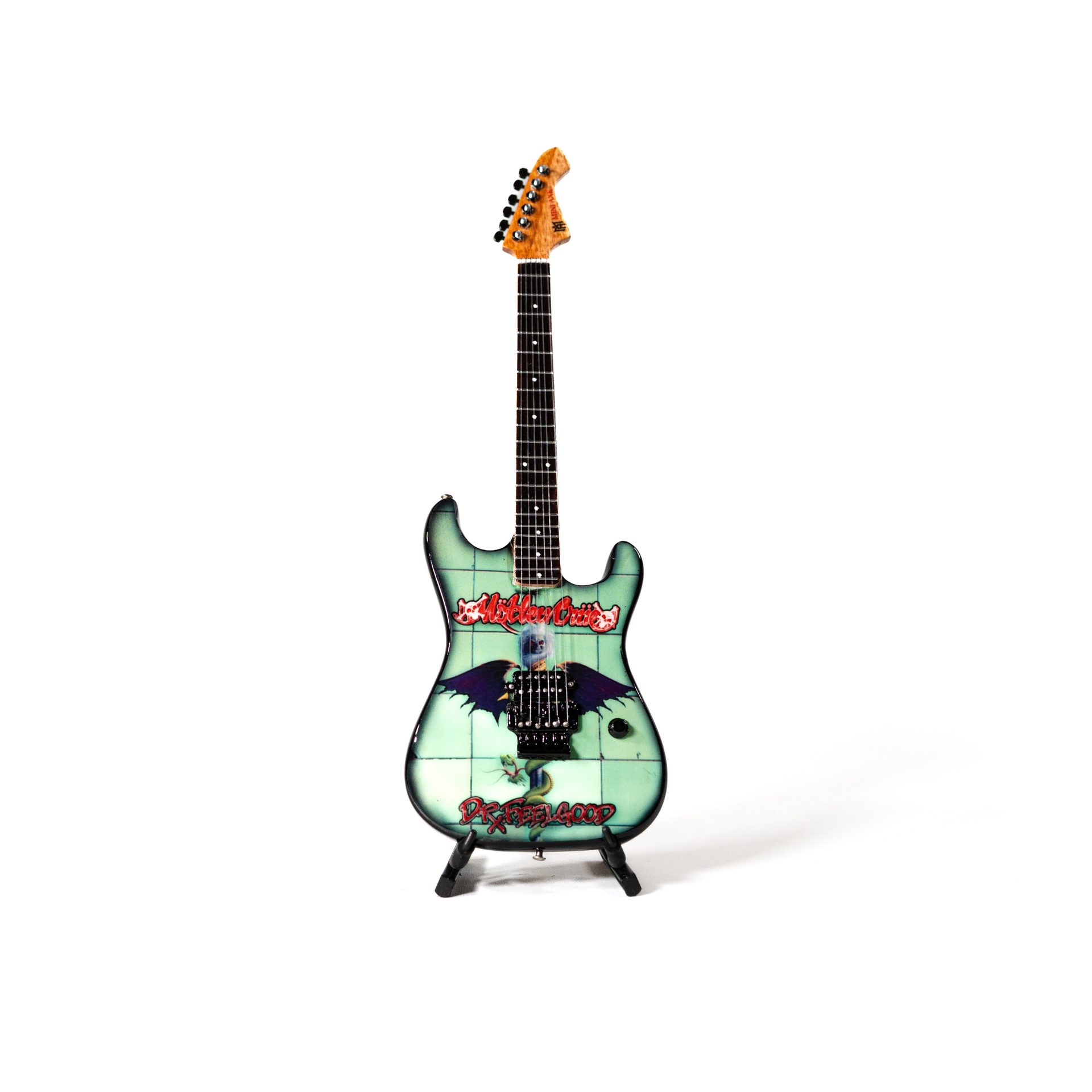Mötley Crüe "Dr. Feelgood" Mini Guitar
