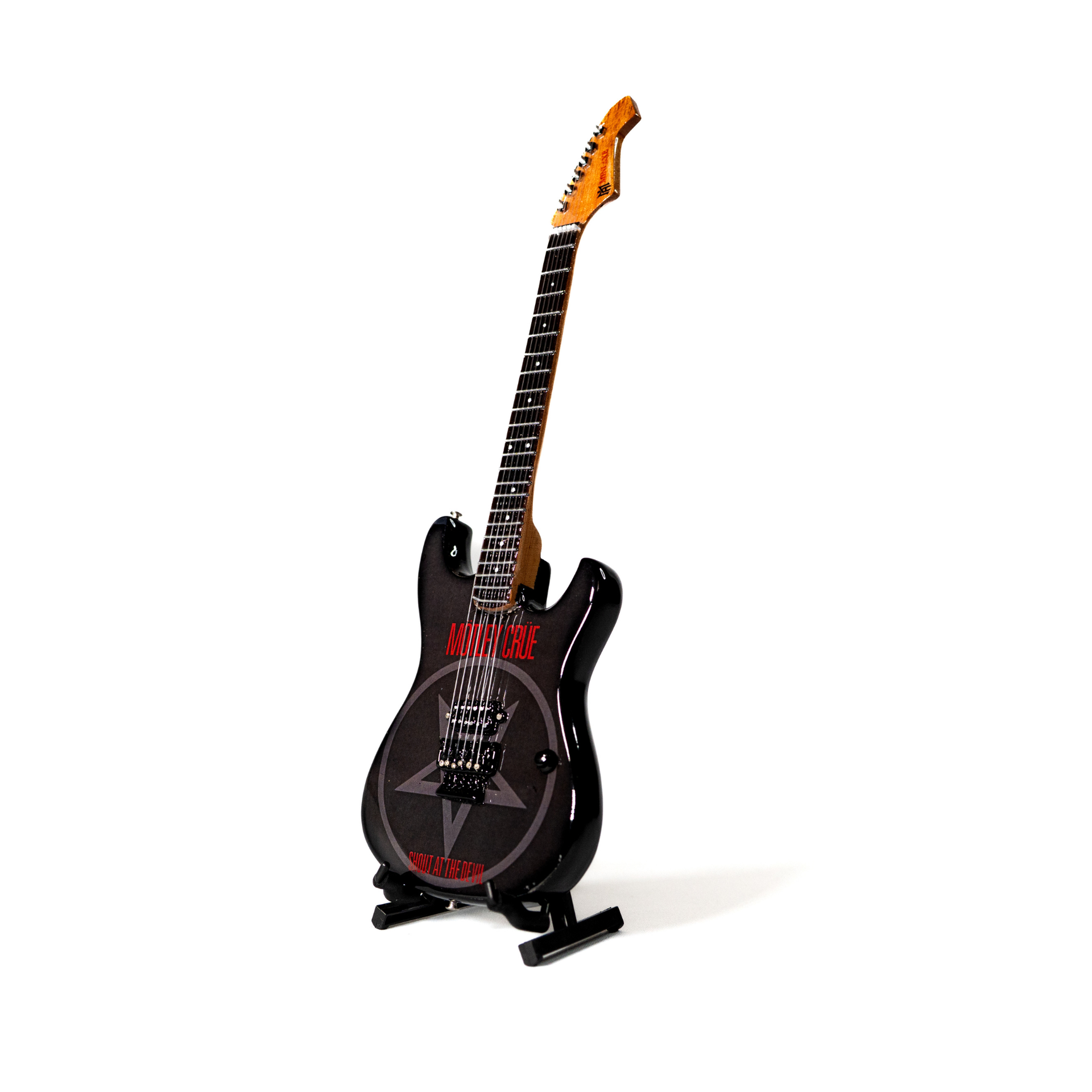 Mötley Crüe "Shout at the Devil" Mini Guitar
