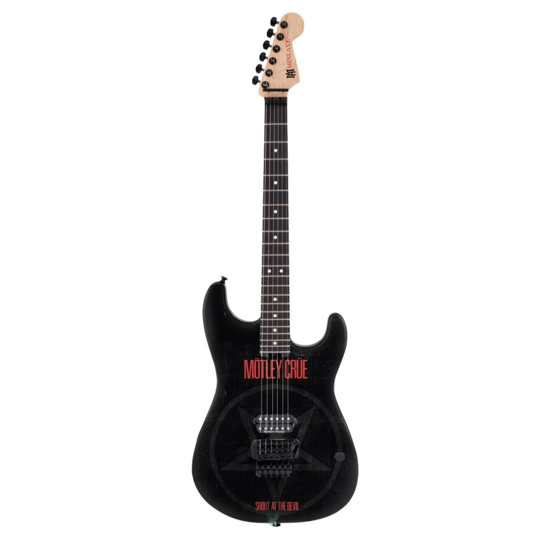 Mötley Crüe "Shout at the Devil" and "Dr. Feelgood" Mini Guitar Set