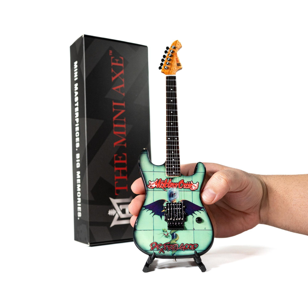 Mötley Crüe "Shout at the Devil" and "Dr. Feelgood" Mini Guitar Set