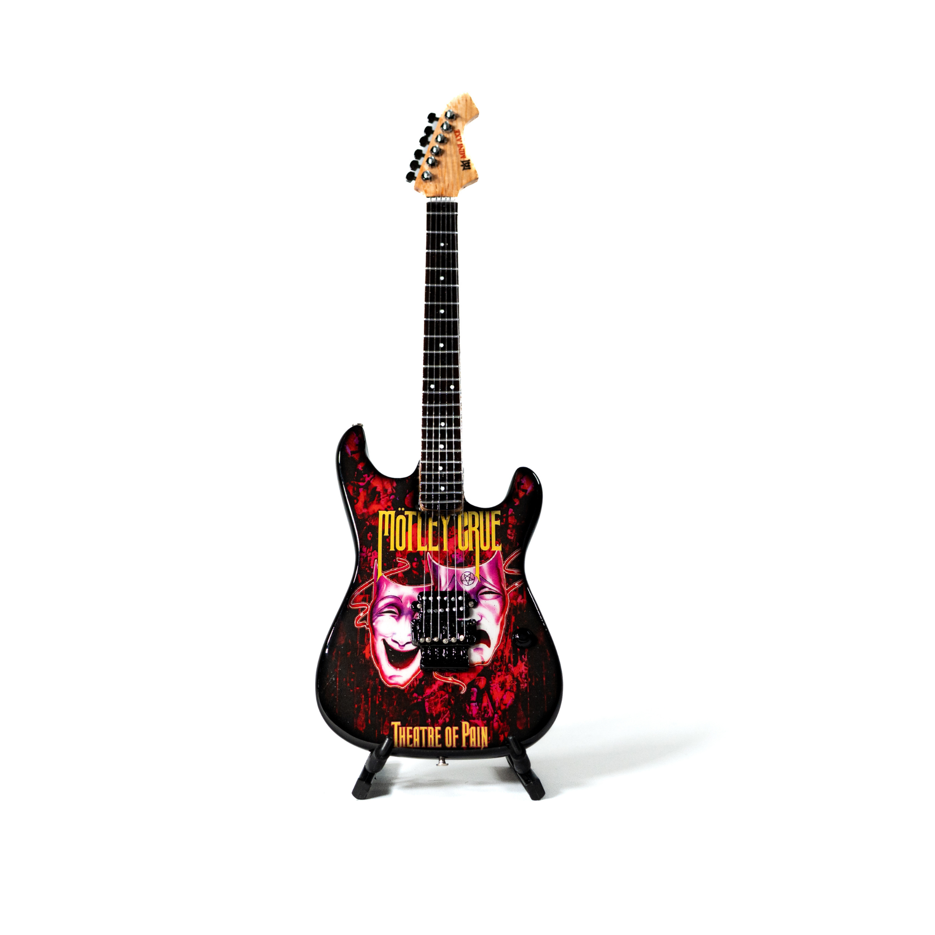 Mötley Crüe "Theatre of Pain" Mini Guitar