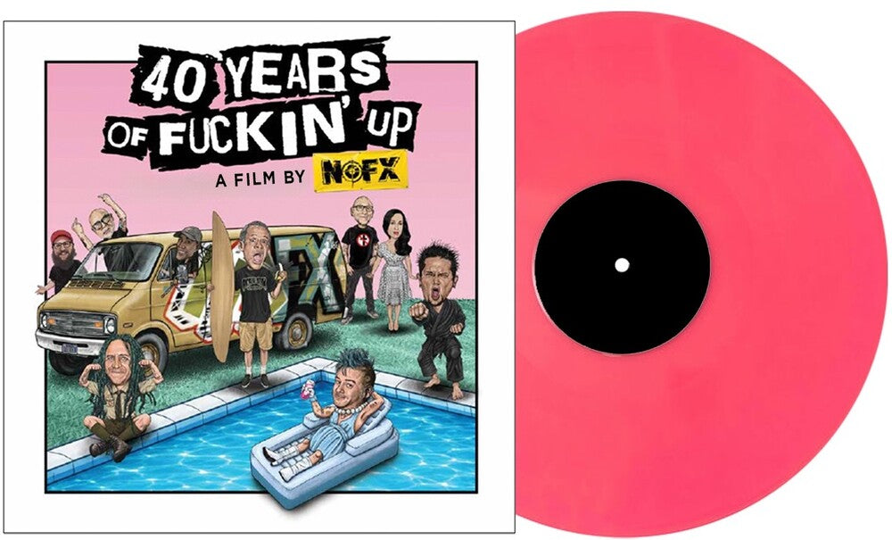 NOFX – 40 Years of Fuckin' Up: Soundtrack (Pink LP Vinyl)