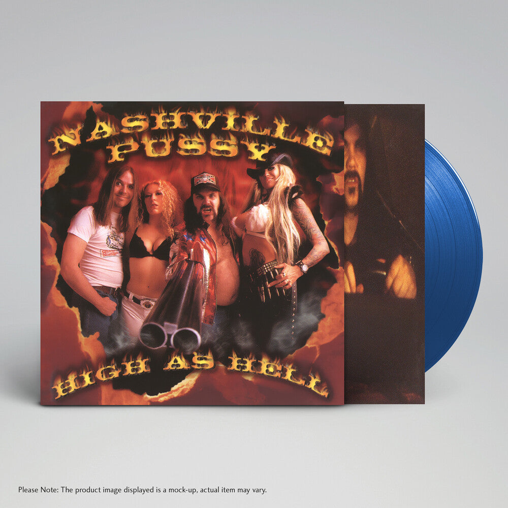 Nashville Pussy – High As Hell (Blue, Colored, Limited Edition LP Vinyl)