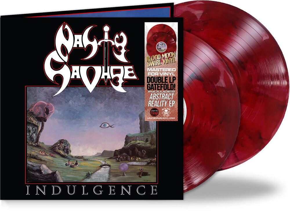 Nasty Savage – Indulgence / Abstract Reality - Red (Colored, Gate LP Vinyl)