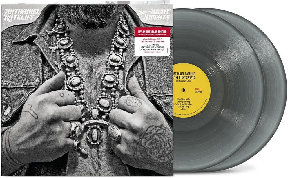 Nathaniel Rateliff & The Night Sweats - 10th Anniversary (Translucent Black 2-LP) - Front