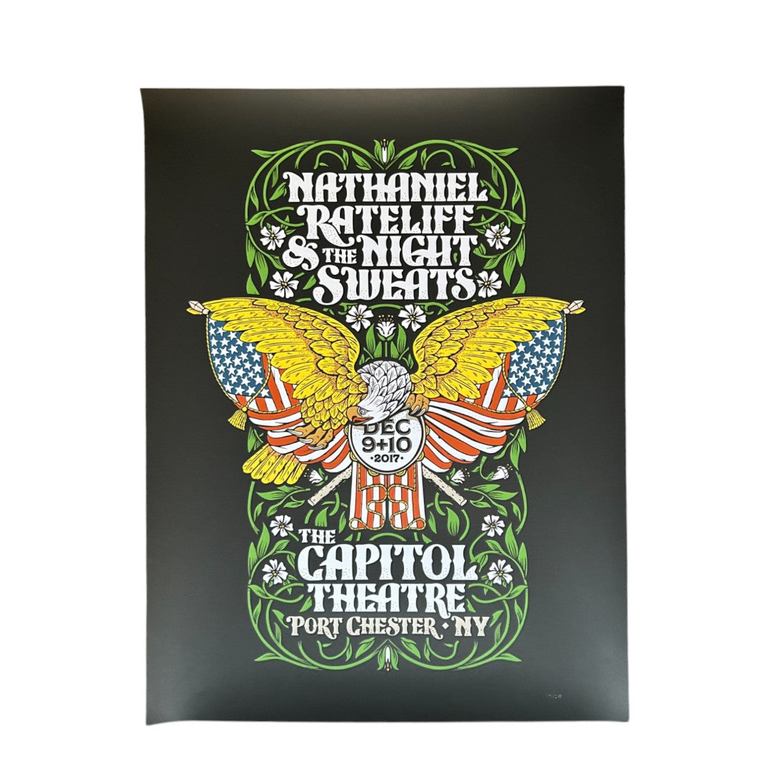 Nathaniel Rateliff & The Night Sweats at The Capitol Theatre Poster (December 9-10, 2017)