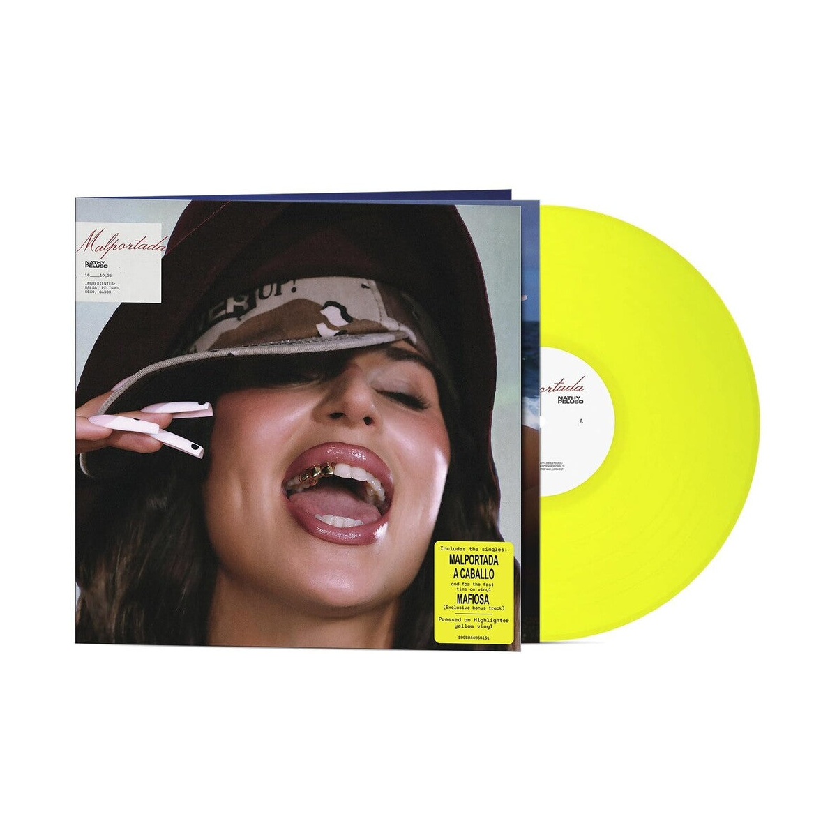 Nathy Peluso – MALPORTADA (Highlighter Yellow LP Vinyl)