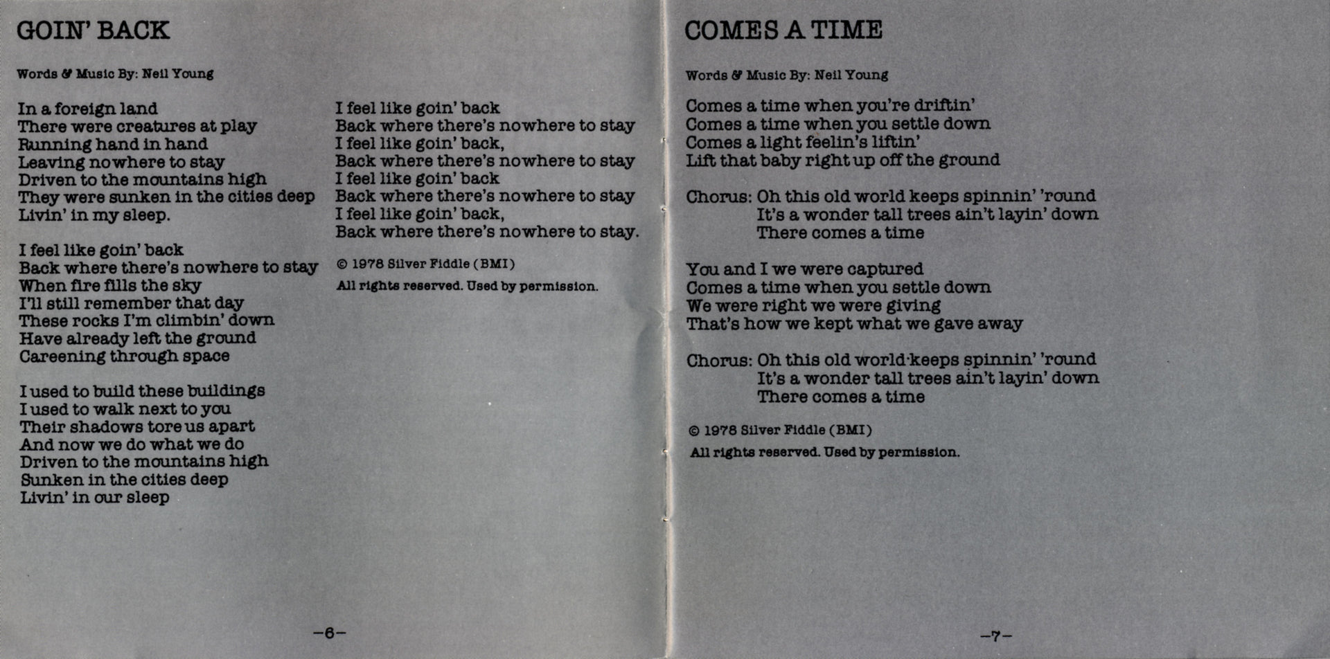 Neil Young – Comes a Time (CD) - Lifestyle