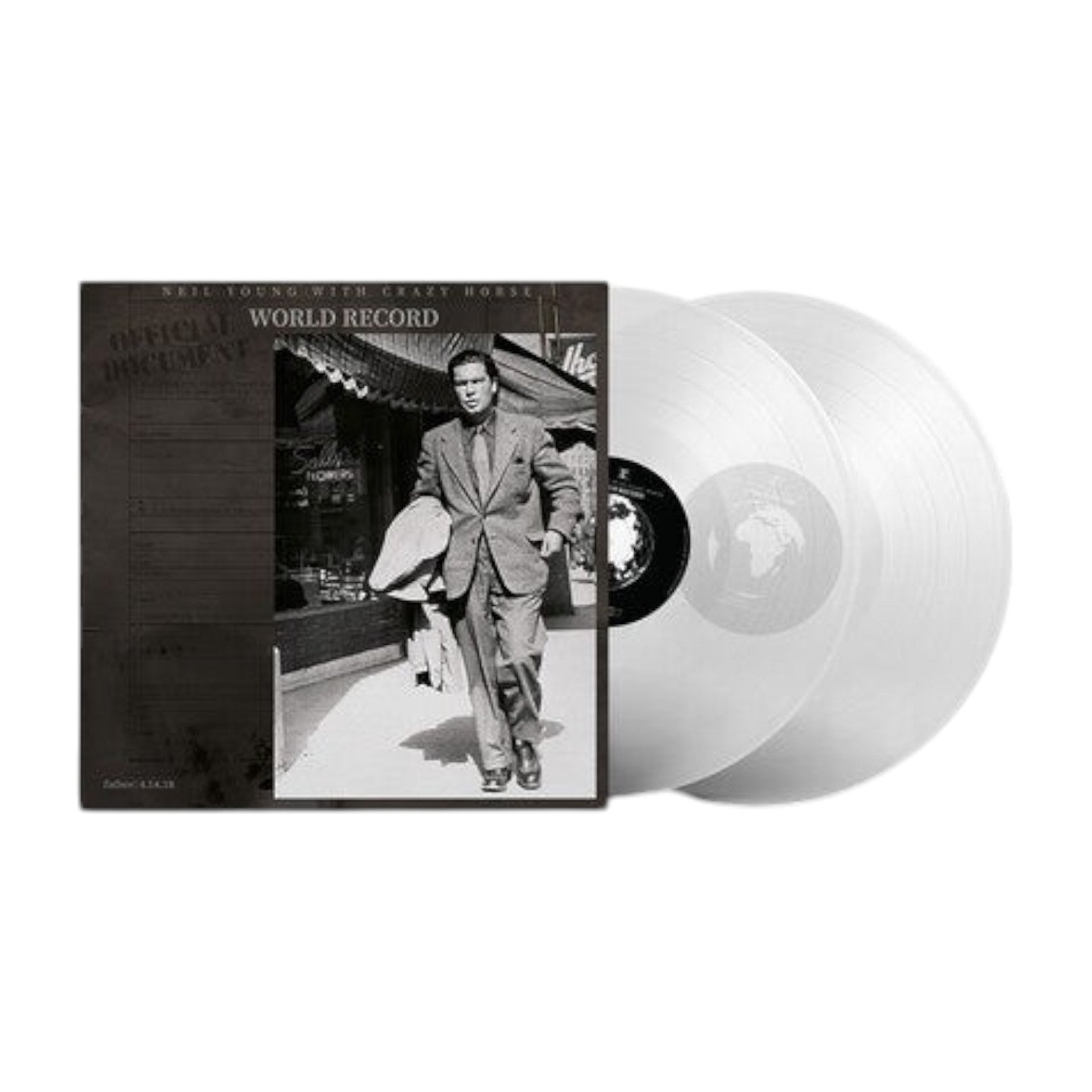Neil Young & Crazy Horse - World Record (Clear 2-LP Vinyl)