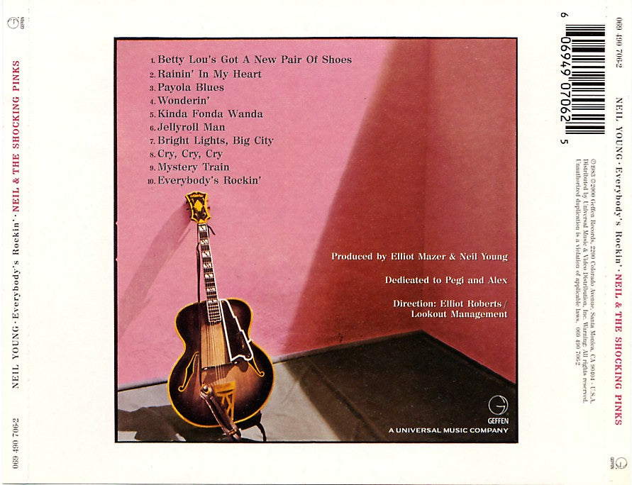 Neil Young – Everybody's Rockin (Remastered CD) - Detail