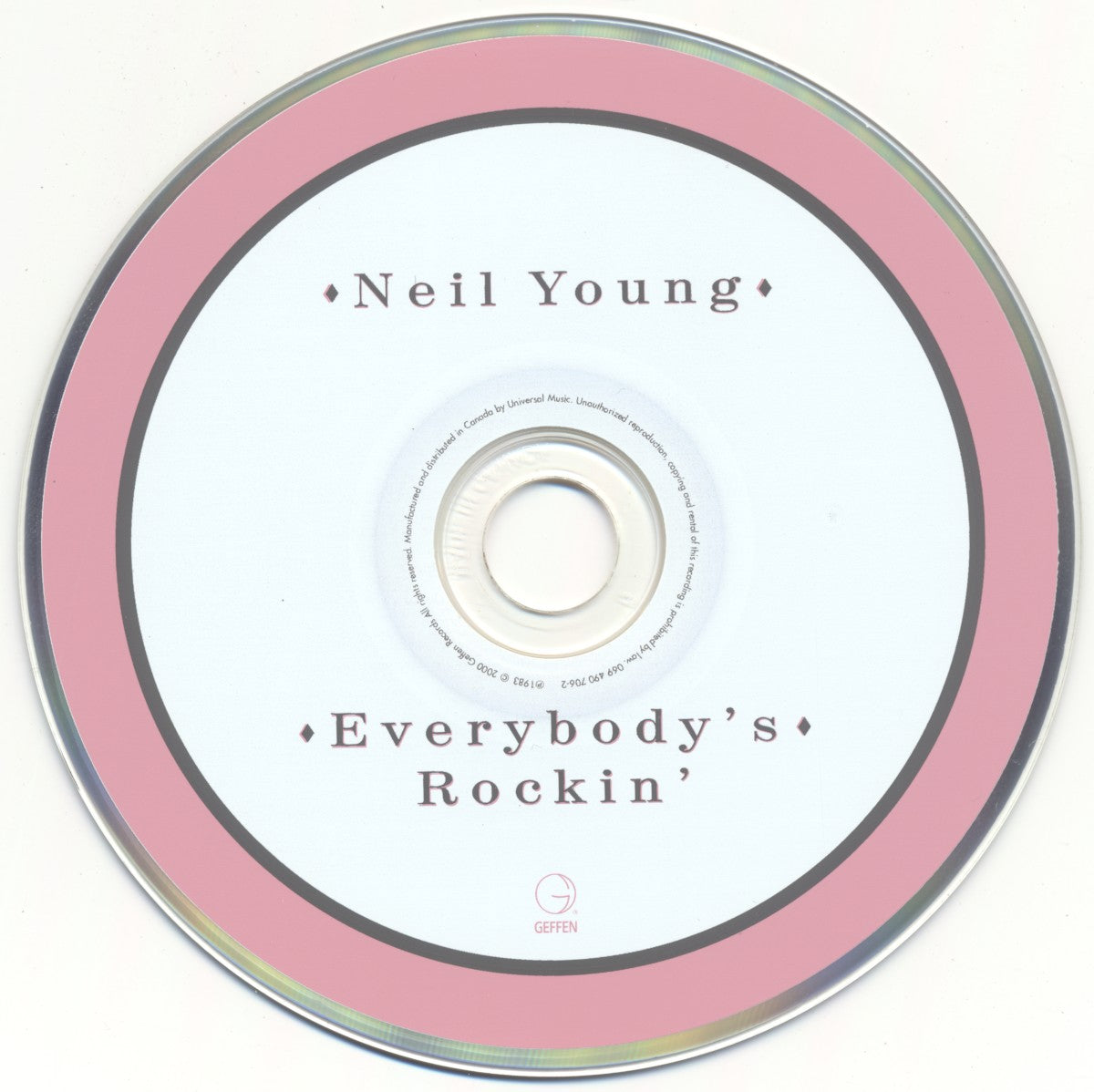 Neil Young – Everybody's Rockin (Remastered CD) - Alternate View
