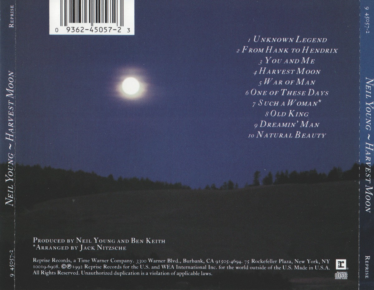Neil Young – Harvest Moon (CD) - Detail