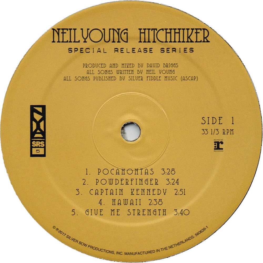 Neil Young – Hitchhiker (LP Vinyl) - Alternate View
