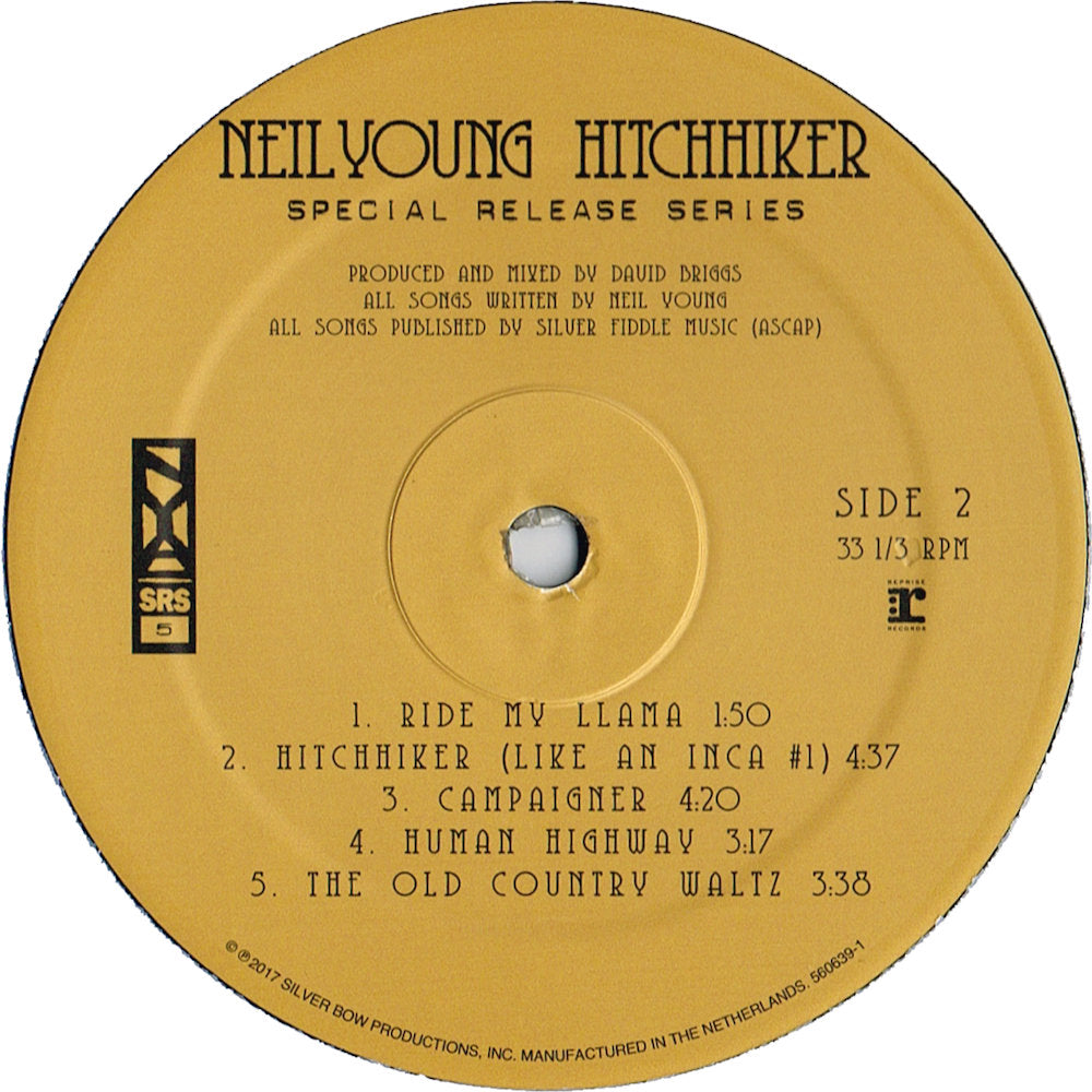 Neil Young – Hitchhiker (LP Vinyl) - Close-Up
