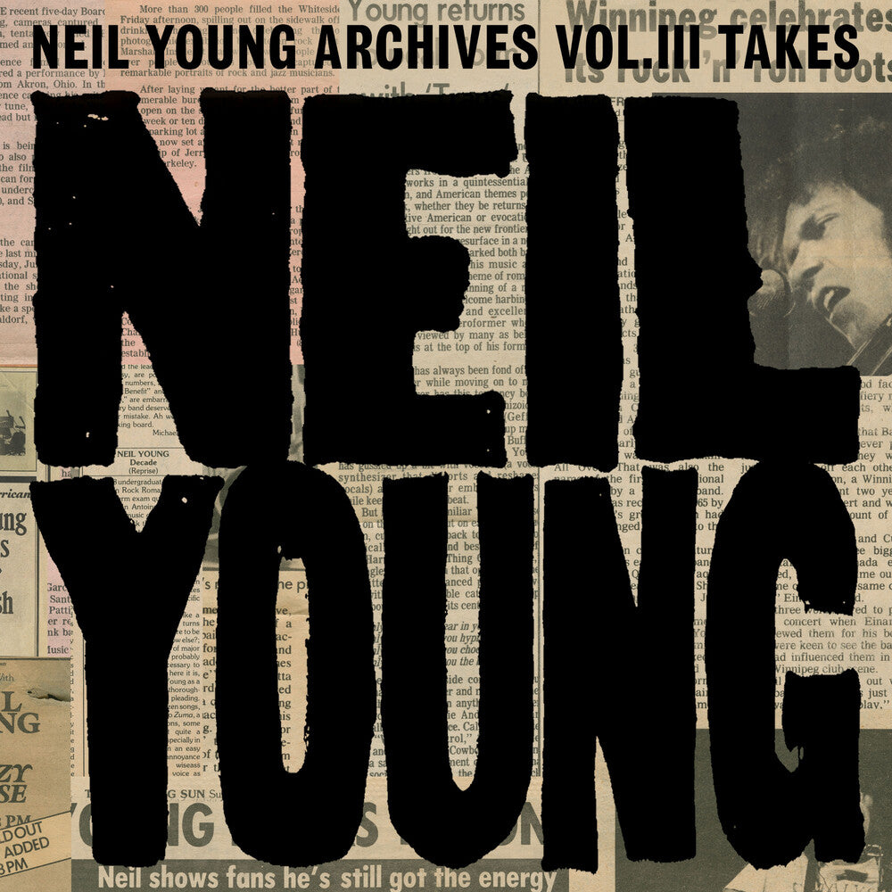 Neil Young – Neil Young Archives Vol. III Takes (2-LP Vinyl) - Back