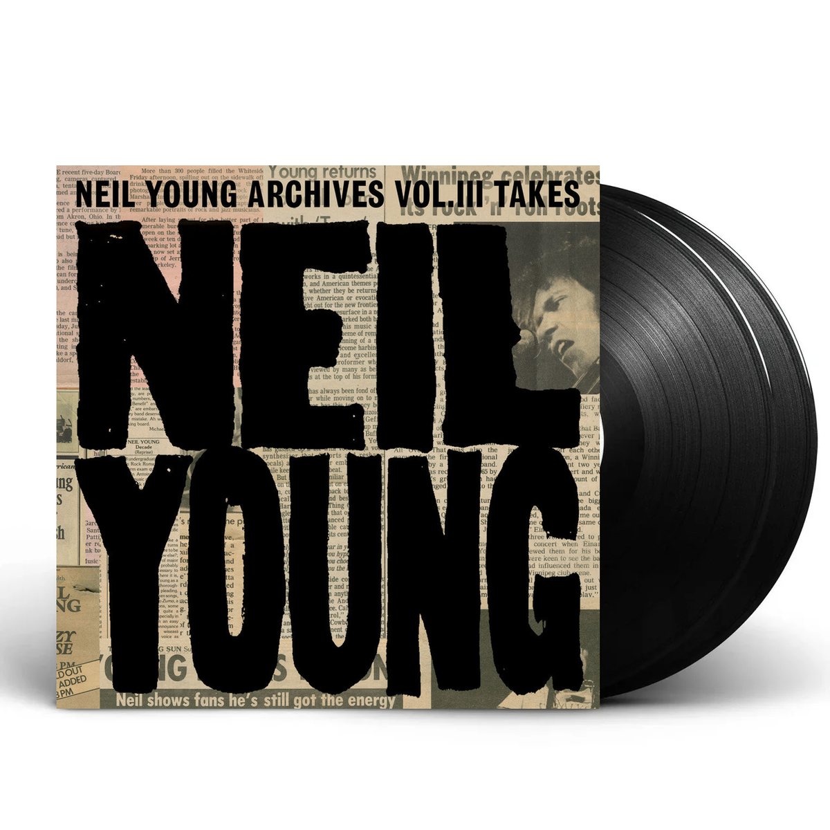 Neil Young – Neil Young Archives Vol. III Takes (2-LP Vinyl) - Front