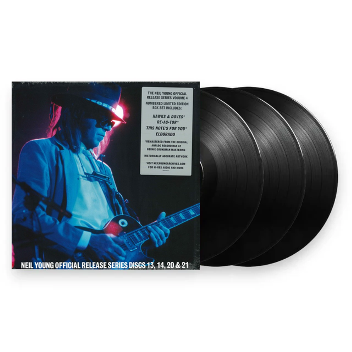 Neil Young – Official Release Series Discs 13, 14, 20 & 21 (4-LP Vinyl)