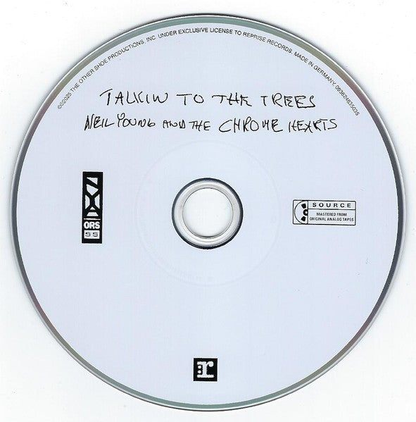 Neil Young and The Chrome Hearts – Talkin To The Trees (CD) - Alternate View