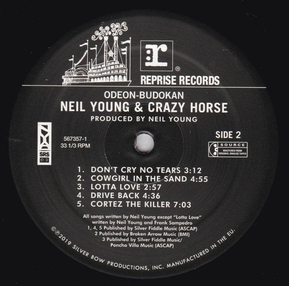 Neil Young with Crazy Horse – Odeon Budokan (LP Vinyl) - Alternate View