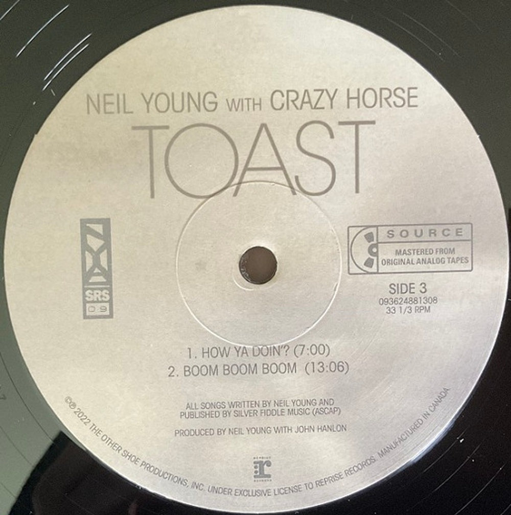 Neil Young with Crazy Horse – Toast (2-LP Vinyl) - Additional View