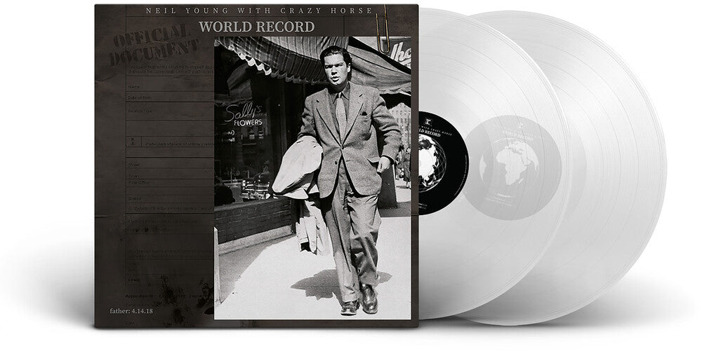 Neil Young with Crazy Horse – World Record (2-LP Vinyl) - Front