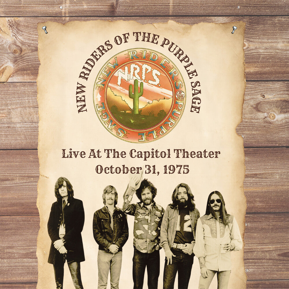 New Riders Of The Purple Sage – Live At The Capitol Theater - October 31 1975 (CD)