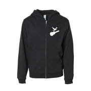Newport Folk Gull Guitar Zip Hoodie
