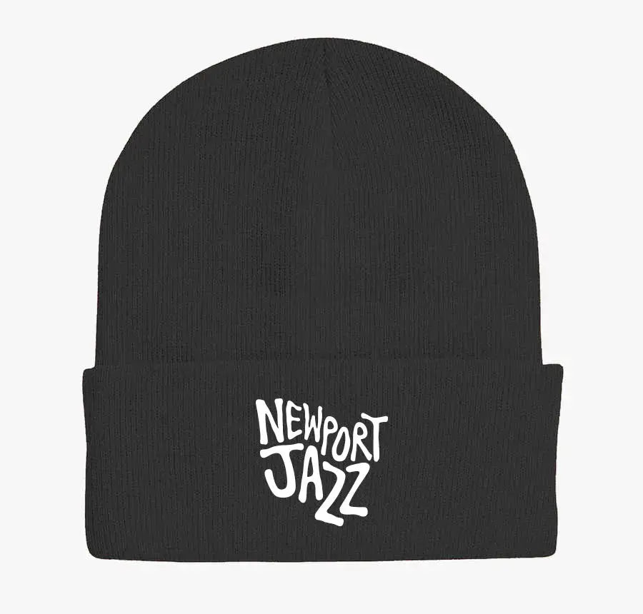 Newport Jazz Black Beanie