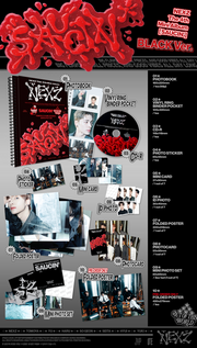 Nexz – 4th Mini Album Saucin' (Black Ver., Limited Edition CD)