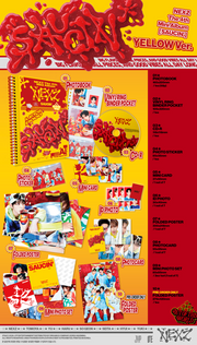 Nexz – 4th Mini Album Saucin' (Yellow Ver., Limited Edition CD)