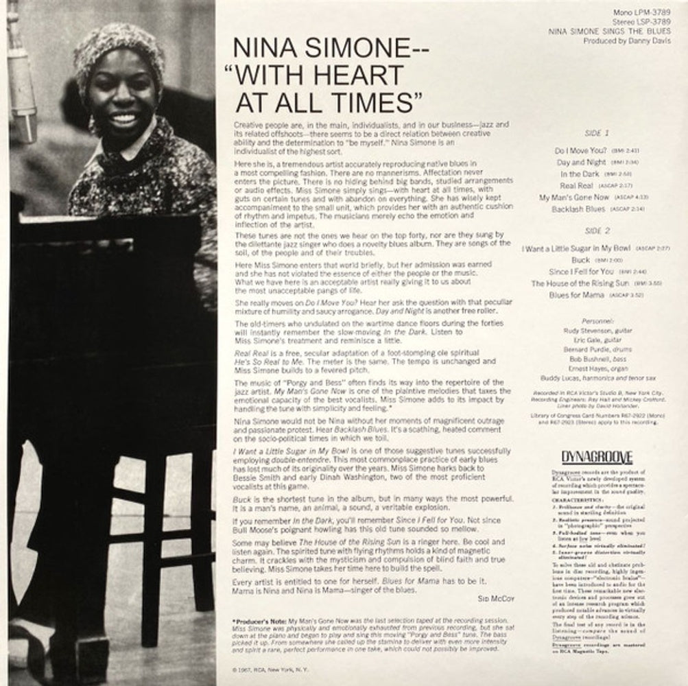 Nina Simone – Sings The Blues (LP Vinyl)