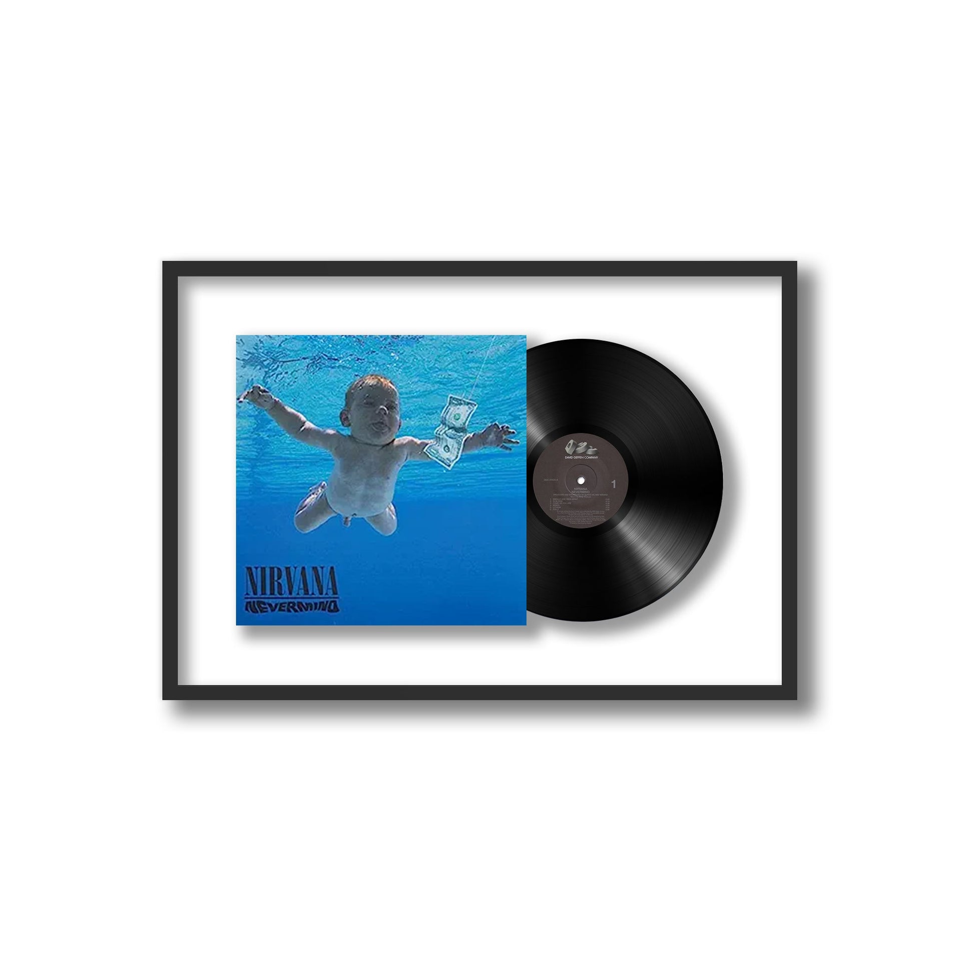 Nirvana - Nevermind (Framed Vinyl)