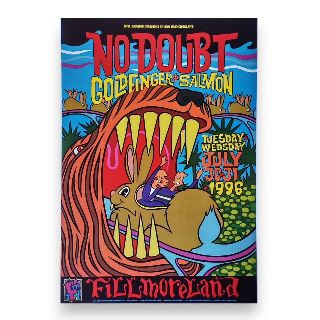 No Doubt – The Fillmore, San Francisco (Jul 30–31, 1996) by Chuck Sperry