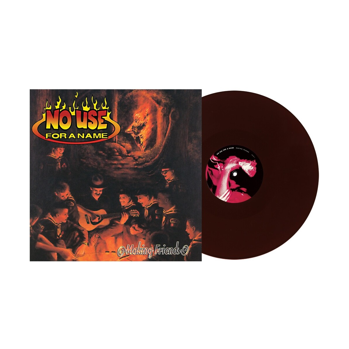 No Use For A Name – Making Friends (Brown LP Vinyl)