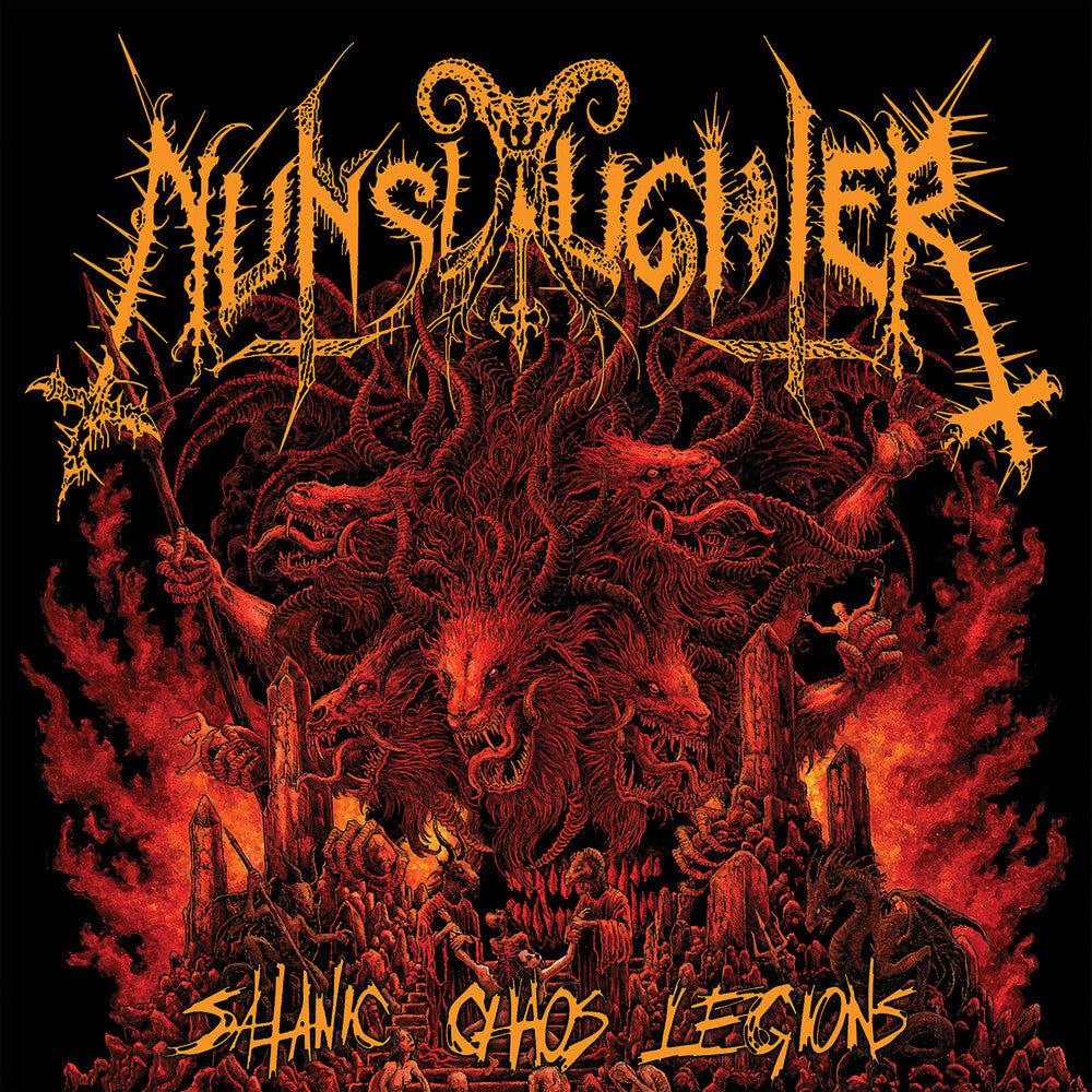 Nunslaughter – Satanic Chaos Legions (Red LP Vinyl)