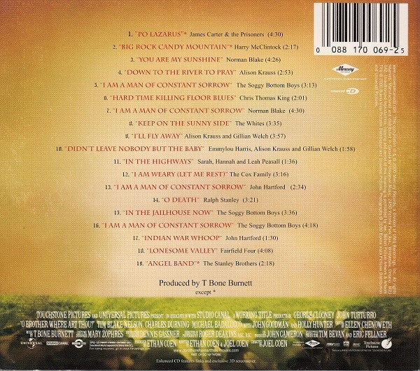 O Brother, Where Art Thou? (Soundtrack CD) - Detail