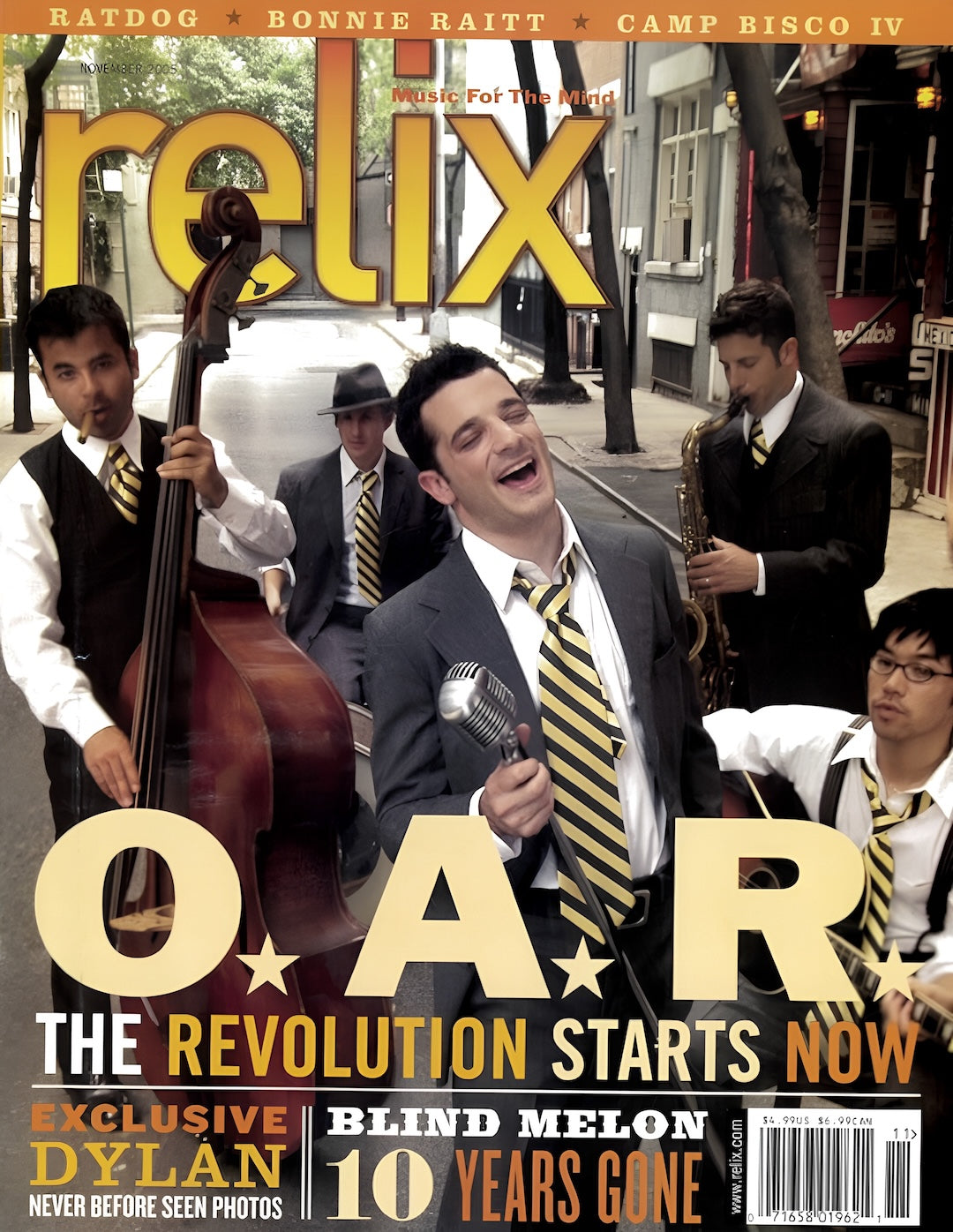 O.A.R. - November 2005 Relix Issue