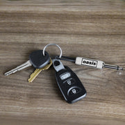 Oasis Logo Guitar Plug Keychain - Alternate View
