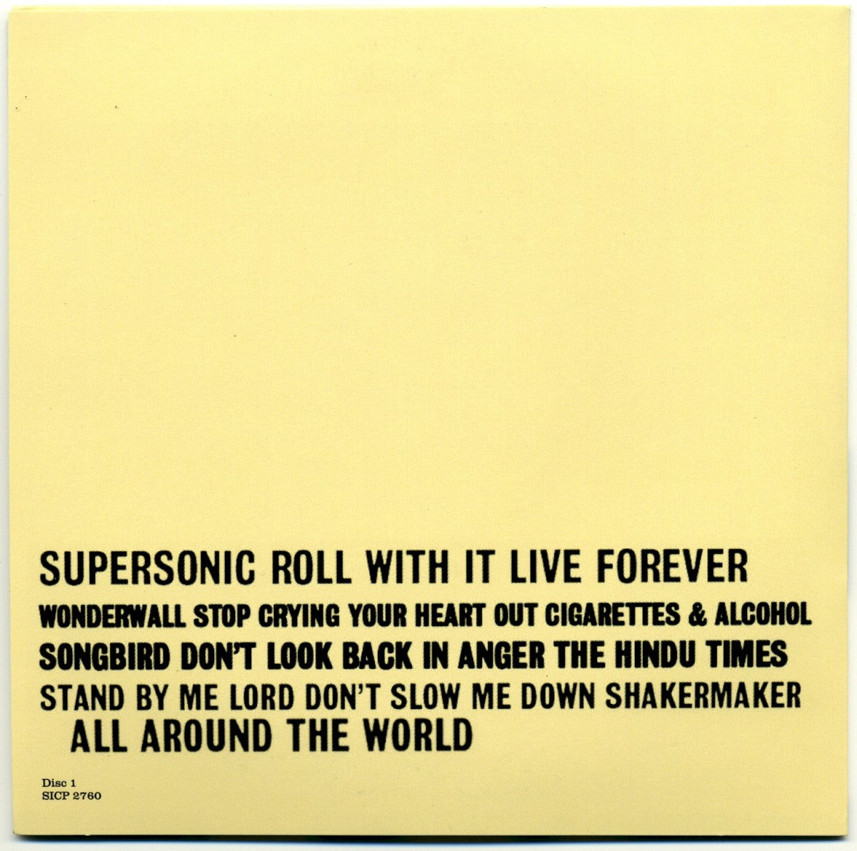 Oasis – Time Flies 1994-2009 (4-LP Vinyl)