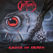 Obituary – Cause Of Death - Gray/Black Splatter (Blk, Colored LP Vinyl)