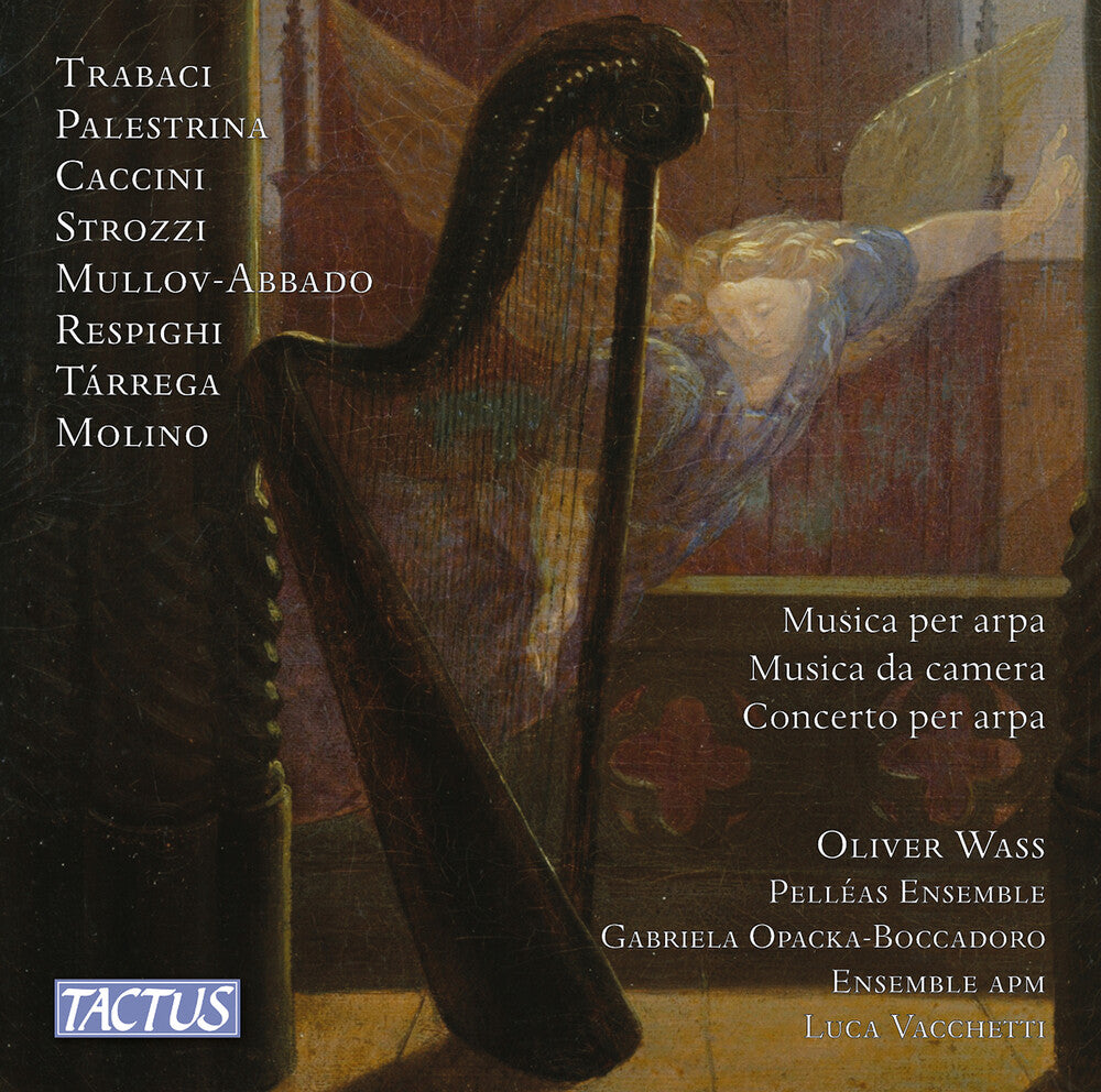 Oliver Wass – Harp Music Chamber Music & Harp Con (CD)